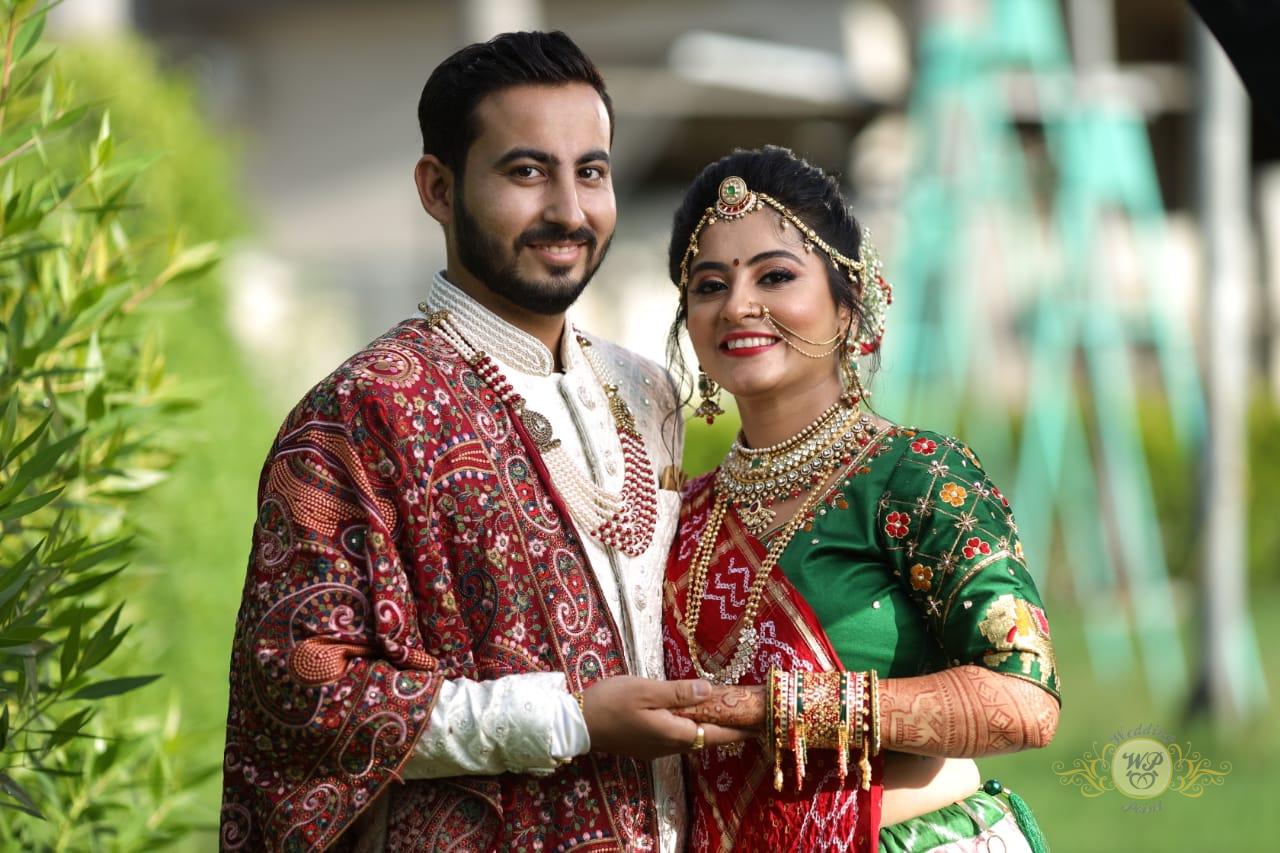 Sagar Rupareliya & Nirali Sonpal - WeddingPointIndia matrimonial success story - Happy Indian couple