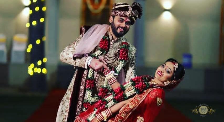 Tushar Nathvani & Krupali Samani - WeddingPointIndia matrimonial success story - Happy Indian couple